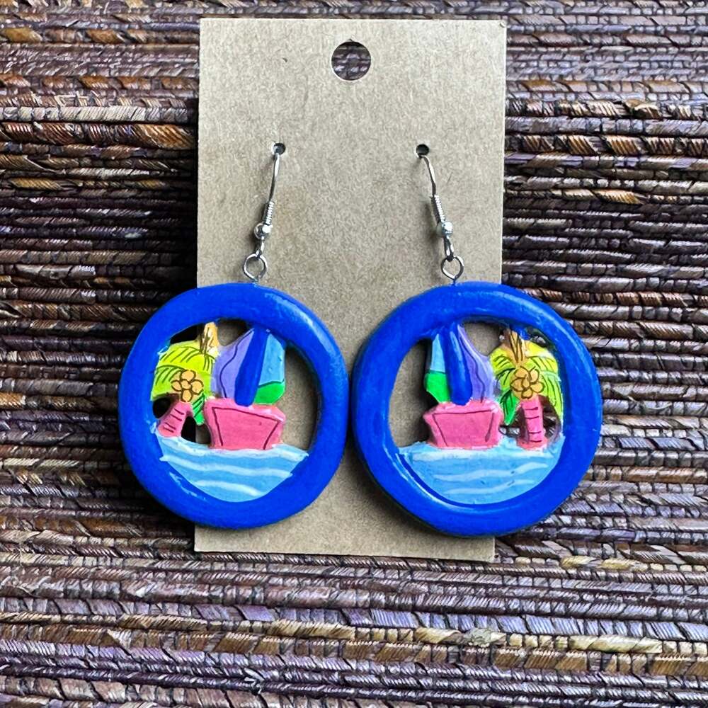 BOGO FREE VACATION TROPICAL CRUISE WEAR EARRINGS